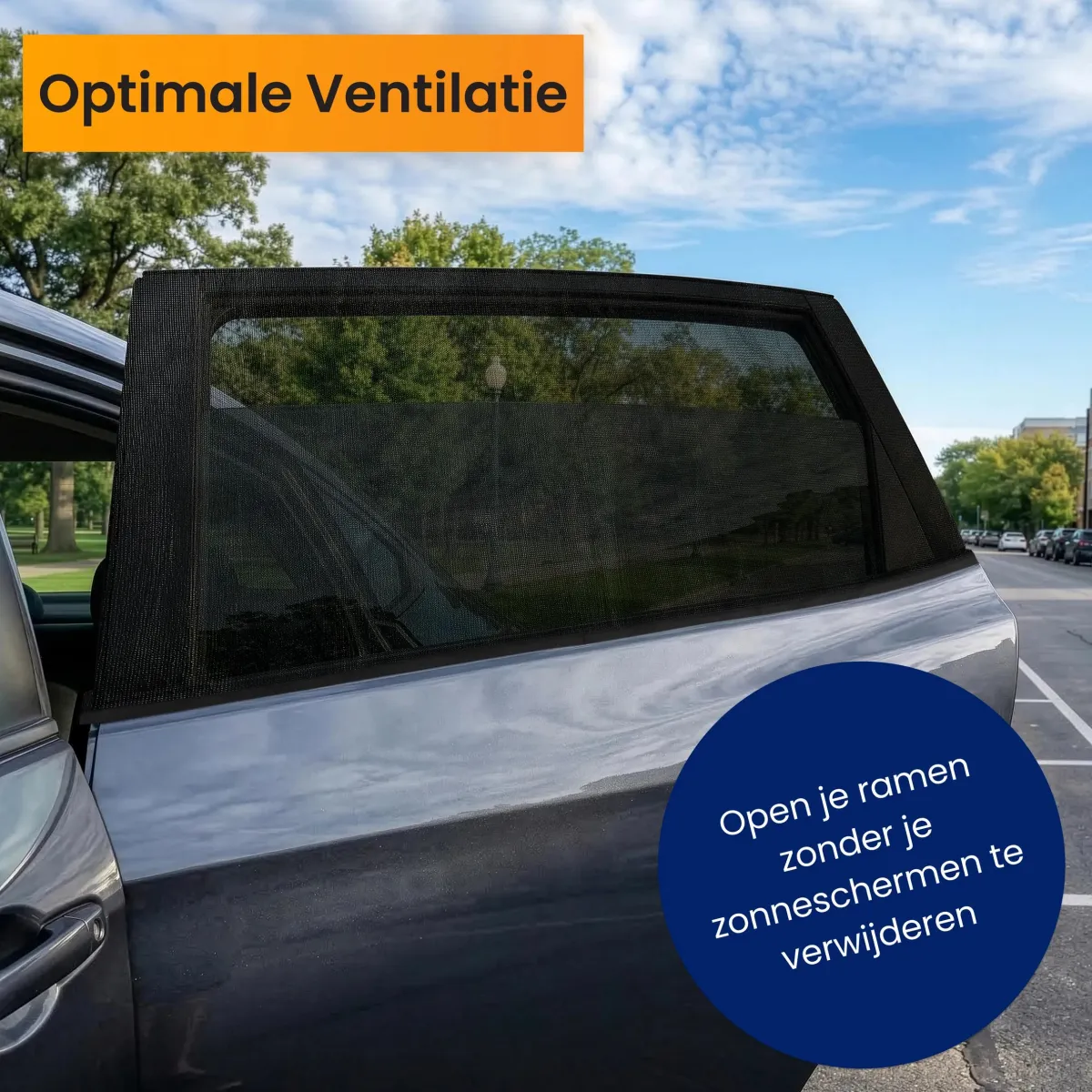 Discount Zonnescherm Auto Zijruit - Set van 2 Autozonneschermen