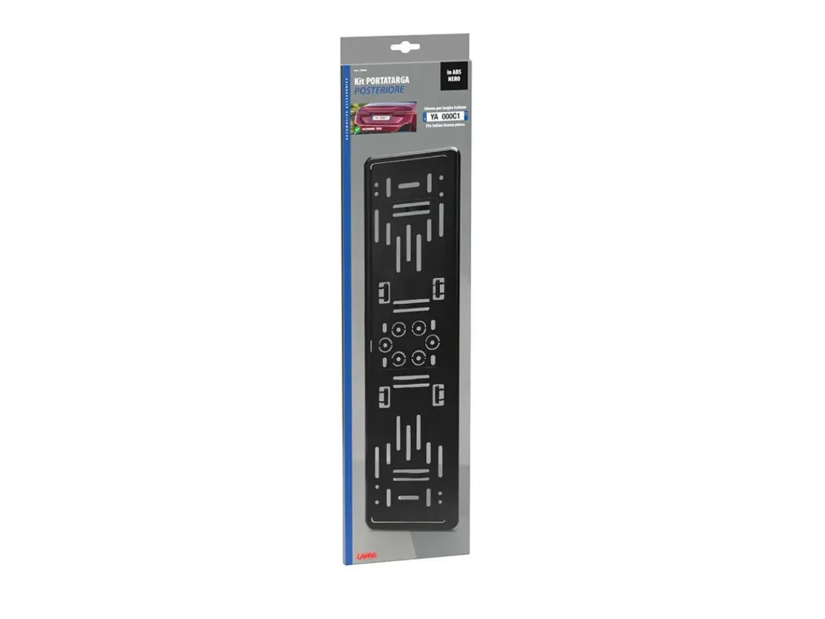 Zwarte ABS kentekenplaathouder 535x140 mm Kentekenplaathouders